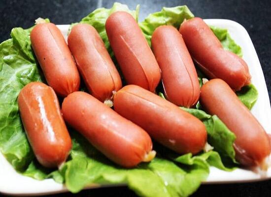 冷凍食品：火腿腸