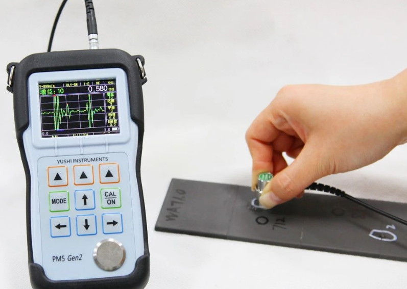 復合材料基材吸波涂層厚度實測圖 復合材料基材吸波涂層厚度實測圖